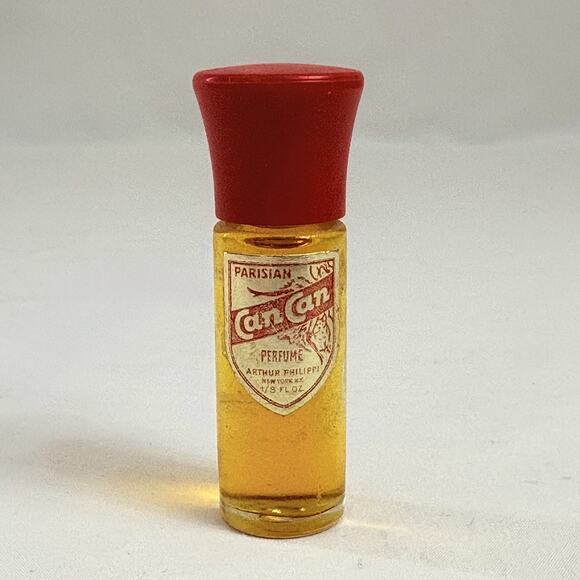 Arthur Philippi Parisian Can Can Perfume Cologne 1/8 oz Mini 1940s NOS - Picture 1 of 3